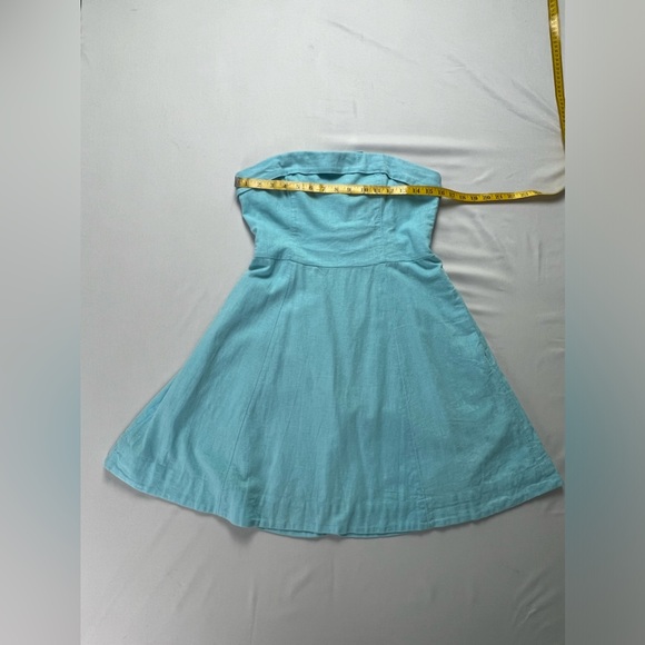 Abercrombie & Fitch Linen Cotton Blend Mini Dress - Picture 9 of 15